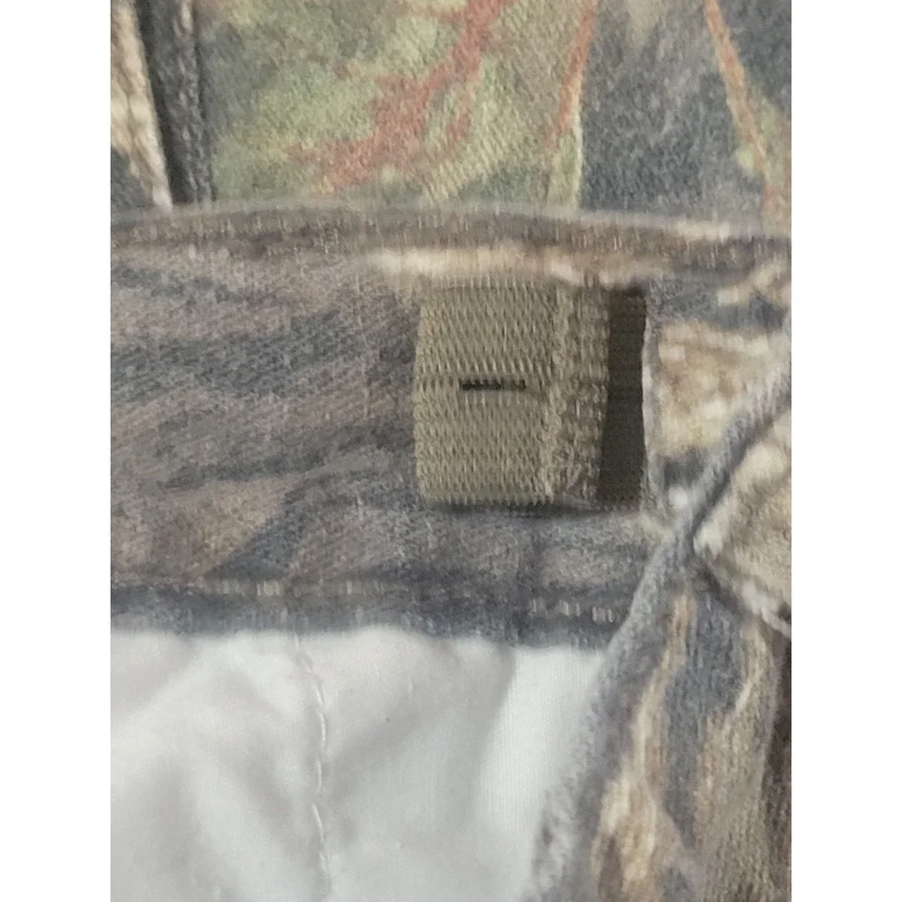 Mossy Oak Hunting‎ Cargo Pants Unisex Medium 8 Youth Camo Adjustable Waist EUC